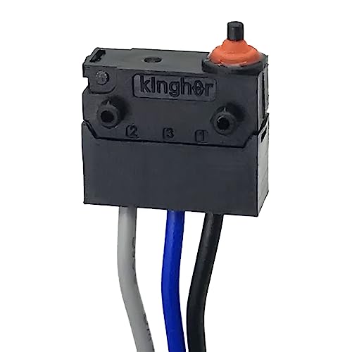Micro interrupteur IP67 pour bloquer l'eau levier 14.7mm bouton gris étanche 3A