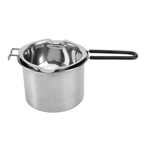 VINTORKY Stainless Steel Melting Pot Chocolate Warmer Candy Making Pot Easy Clean 14cm