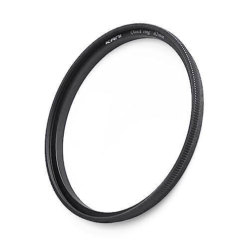 KANI 62mm �t�B���^�[�N�C�b�N�����[�X Quick ring �E���h�~�t�b�N�Ȃ� �������� �˂����ݕs�v �t�B���^�[�A�N�Z�T�� �A���~�� 809629