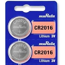 موراتا CR2016 بطارية 3 V ليثيوم عملة خلية - يحل محل سوني CR2016 2 بطاريات