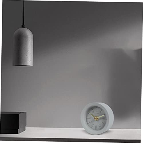 Asakkura 1 Peça Cinza Claro Relógio Mudo Relógio De Mesa Relógio De Mesa Relógio De Mesa Dropshippin