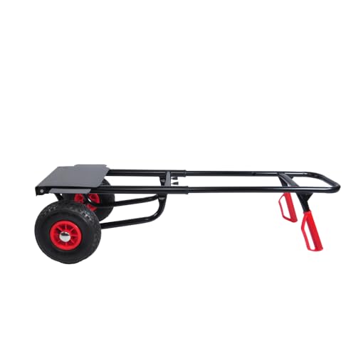 Carretilla Manual Plegable 2 en 1 330 lbs Ruedas Caucho miniatura 3