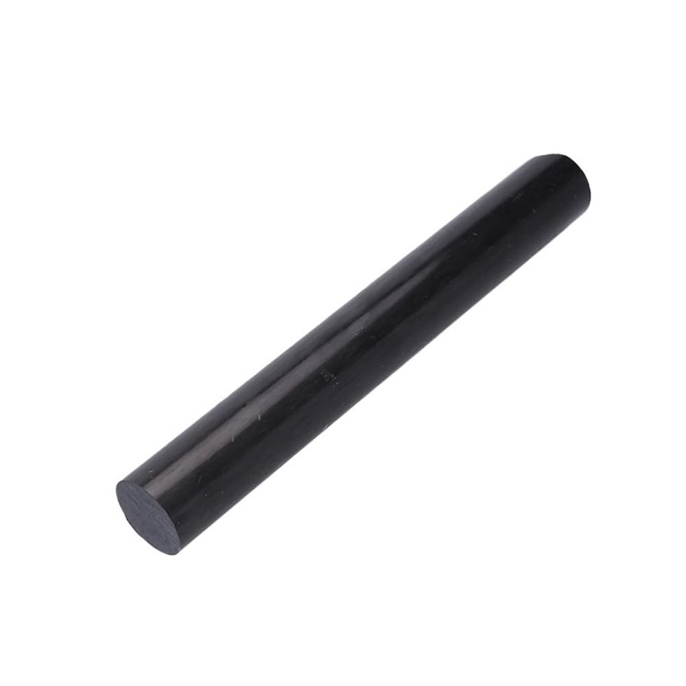 Barre in NBR Altamente Elastiche Resistenti all'olio, Barra in Gomma Naturale Nera, Barre tonde cilindriche Solide diam. 21/25/30/35/40~150 mm, 1 Pezzo(45x500mm)