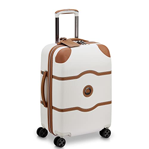 Image of DELSEY PARIS Chatelet Air 2.0 Hardside Luggage with Spinner Wheels, Angora, 2 Piece Set, (20 /Backpack)