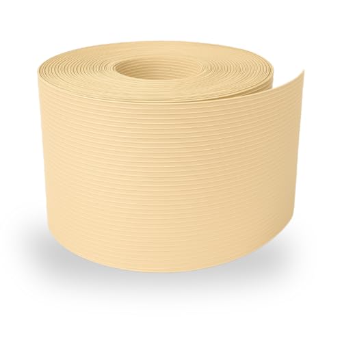 FORTENA Classic Line Sichtschutzband 19 cm x 26 m Beige RAL 1015 Zaunblende