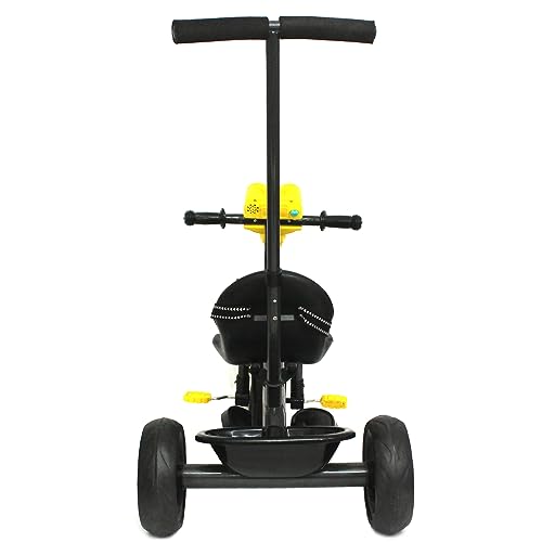 Image of Primo Kid Toys Tricycle for Kids 1 Years+, Plug & Play Tricycle for Kids. Ride on with Safety Seat Belt, Dual Storage Space & Parental Handle.