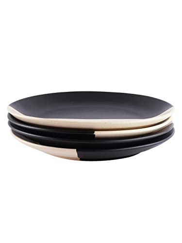 Image of miah decor Handcrafted The Raat-Din Collection- Stoneware Quarter Plates (7 inch Dia) - Set of 4