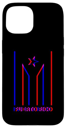 Bandera de Puerto Rico Boricua Bandera EDM Pride Carcasa para iPhone 15