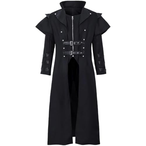 Veste queue-de-pie médiévale gothique idéale pour vos soirées d'halloween et cosplay