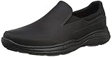 Skechers Men's Glides Calculous Slip-On Loafer, Black, 11 M US