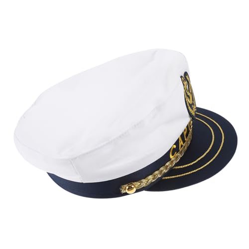 FOMIYES Captain Hat Decorative Accessory for Adults Sailor Hat for Cosplay Parties Comfortable for Sailing and Fancy Dress Events