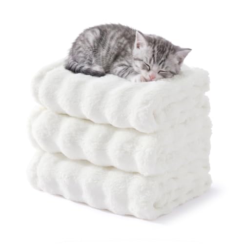 Bedsure Premium Bubble Dog Blanket for Small Dogs Puppy Cats 3 Pack 23×16" - image 1