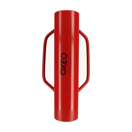 Pilon à poteau - Diamètre 150mm - 14kg - Enfonce-pieux en acier robuste - Pour piquets et poteaux de clôture ronds ou carrés