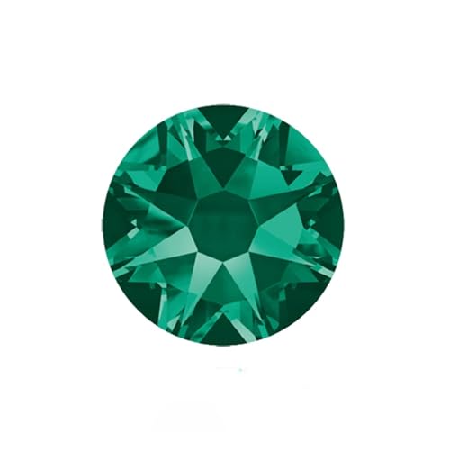 Strass pour ongles couleur Emerald SS30 pour customisation DIY