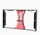 Phone Video Camera Cage Film Making Rig Hand Grip Bracket with Cold Shoe Mount 1/4in Screw for Smartphone Video Vlog Recording