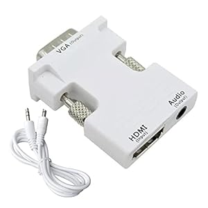 Seliacr HDMI zu VGA Adapter mit Audio