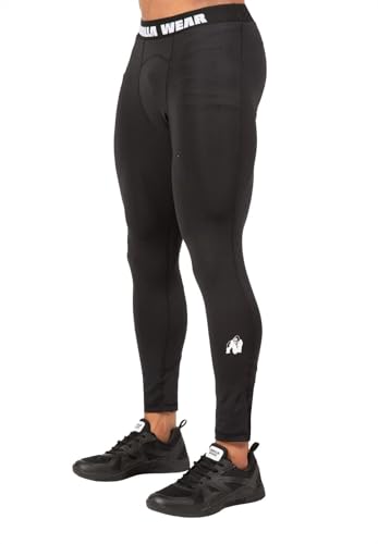 Gorilla Wear Herren Columbus Men's Tight Leggings, Schwarz, M EU