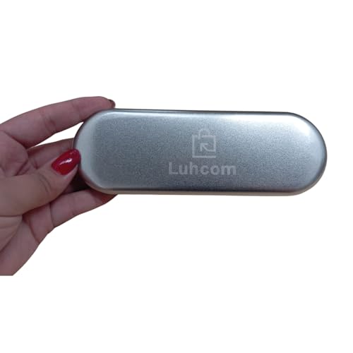 Luhcom Limpador Raspador de Língua Tipo U Higienizador Bucal de Aço Inox Grau Cirúrgico Com Embalage