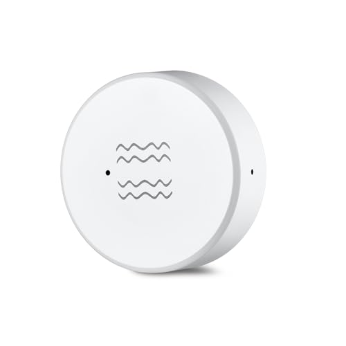 Haozee Zigbee Smart Vibration Sensor,Real Time Monitoring,Door Window Vibration Detection