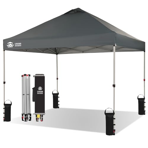 Pavillon 3x3 Wasserdicht Stabil Winterfest, Pop up Faltpavillon UV Schutz 50+, Partyzelt Für Outdoor Camping, 3-Fach Höhenverstellbar, Gartenpavillon mit Tragetasche