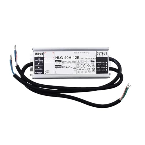 Alimentation HLG-40H 30V robuste pour éclairage extérieur Classe I