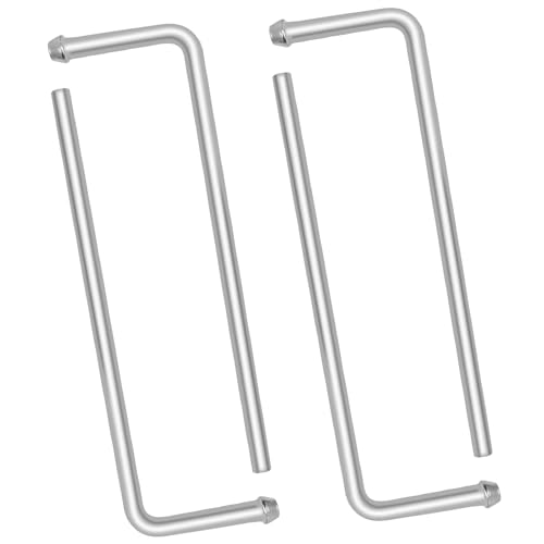 Image of 304 Stainless Steel Exhaust Hanger Rod, 4Pcs 10 inch Long Universal Exhaust Hanger