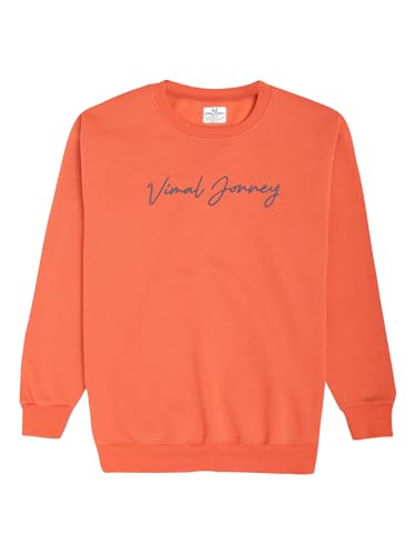 Image of Mack Jonney Fleece Regular Fit Printed Round Neck Sweatshirt for Men-MACK639320