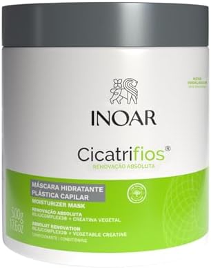 Inoar, Máscara Capilar CicatriFios – Hidratação, Brilho Intenso, ...