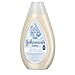 Johnson's Sensitive Care Baby Wash & Shampoo, Daily Moisturizing 2-in-1 Baby Wash & Shampoo to Gently Cleanse Without Drying Out Sensitive Skin, Light Scent, Hypoallergenic, 13.6 fl. oz