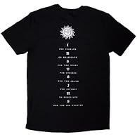 Rock Off officially licensed product Standard Unisex Sizing High quality soft-style cotton unisex t-shirt Do not tumble dry, machine wash at 30�C Don't bleach, dry low, don't iron decoration.