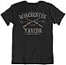 Movie Fan-Art - Winchester Tavern - Mens Or Womens Cult Zombie Film Inspired Organic Cotton T-Shirt (X-Large, Black)