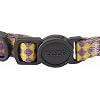 ZEZE Pet Bow Tie, Cat, Dog, Polyester, White, Plaid Pattern (Yellow)
