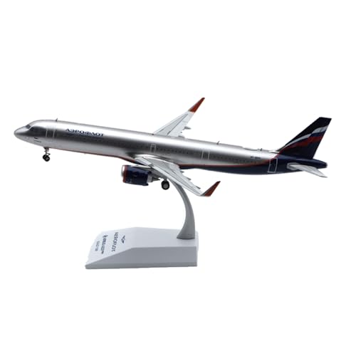 Avión de pasajeros Airbus A321NEO Aeroflot réplica de 22 cm escala 1/200 el regalo para pilotos
