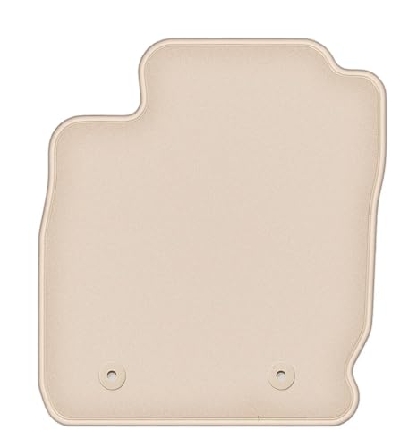 Tapis auto en velours haut de gamme pour Ford EcoSport MK2 FL beige
