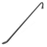 GreatNeck WR36 Wrecking Bar, 36 Inch | Pry, Strike, & Demo with One Rugged Tool | Slotted Nail Puller & Hardened Prying Edge | Drop Forged Steel Construction Tool | Rust Resistant