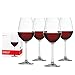 Spiegelau Salute Red Wine Glasses – (Clear, Set of 4)