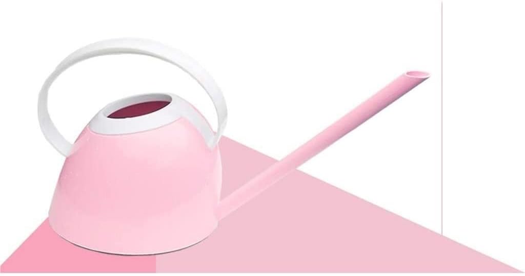 Watering Can Water Can Sprinkling Can Household Watering Pot Green Plant Potted Family Gardening Plastic Watering Flower Kettle Watering Pot Watering Can Indoor Plants(Pink)