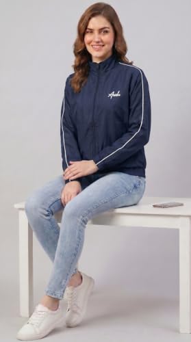 Image of Women Lightweight Jacket | Solid Casual Windcheater With 2 Pockets
