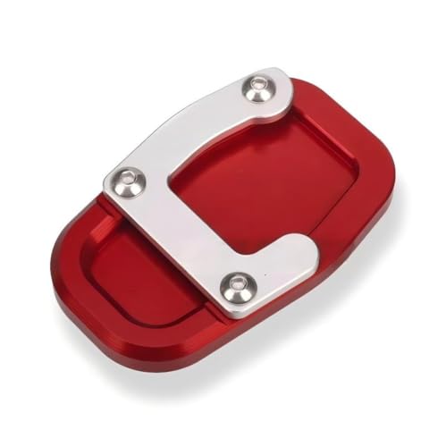 Patin béquille Ducati Desert X en alu usiné : plaque de support de béquille latérale haut de gamme