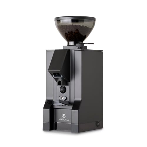 Eureka Mignon Notte Espresso Grinder | 150g | 50mm Steel Burrs | Stepless | Black