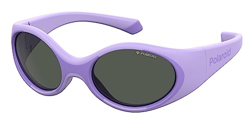 Polaroid Kids Pld 8037/s B3V/M9 VIOLET Sunglasses Baby Boys Polycarbonate, Standard, 43
