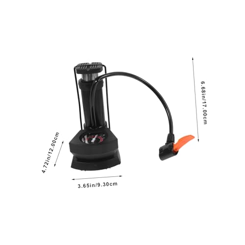 Bomba de bicicleta portátil de alta presión y aluminio resistente 2