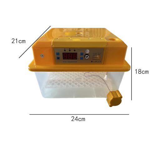 Yajuyi Chocadeira digital automática de ovos para incubação de animais, chocadeira prática automátic