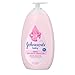 Johnson's Baby Lotion with Coconut Oil, Aloe Vera & Vitamin B5, 72 HR Hydration, Skin Moisturizer, Hypoallergenic, Safe for Newborn, Protects From Dryness & Strengthens Skin, 27.1 fl. Oz