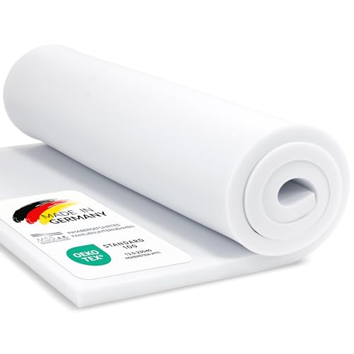 MSS e.K. Schaumstoffplatte Polster Auflage Topper - 200 x 60 x 2 cm - RG27/45