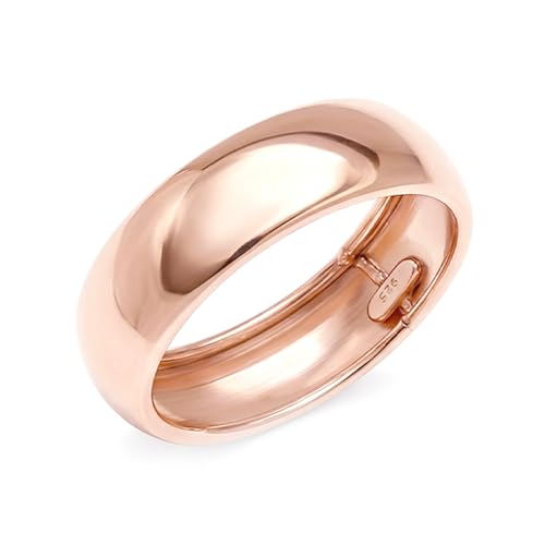 Image of TRUESILVER ACPL 925 Sterling Silver Band & Interlocking Rings for Women | Round Shape Eternity, Triple Band, Modern Design | Minimalist Jewelry Gift