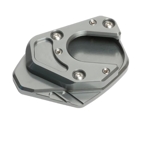 Motorrad Kickstand Pad Für Husqvarna Für Svartpilen 701 401 Enduro 2016-2018 Vergrößern Platte Seite Stehen Verlängerung(Titanium NO)