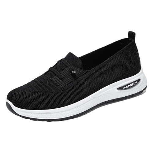 Zapatillas de plataforma para mujer, zapatos ortopédicos, zapatos ortopédicos de verano, zapatos de caminar ligeros, zapatillas de pie anchas, transpirables, informales, zapatos de verano, zapatos