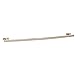 Alno A7520-24-PN Arch Modern Towel Bars, Polished Nickel