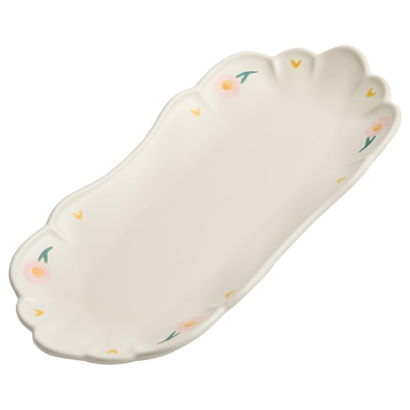 Assiettes de cuisine en céramique et assiette à dîner style dentelle